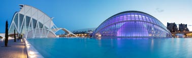 Thumbnail image of The City of Arts and Sciences,  Science Museum Prince Philip and  The Hemisferic, Valencia, Spain